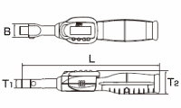 日本京都工具传感器固定手柄GEK 040 - X 13-日本京都工具