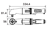 日本京都工具12.7平方角冲击扳手JAP 491-日本京都工具