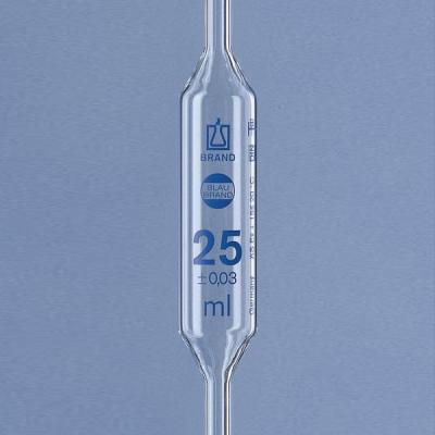 Brand普兰德 胖肚移液管单刻度 BLAUBRAND® AS级 1ml （29702）