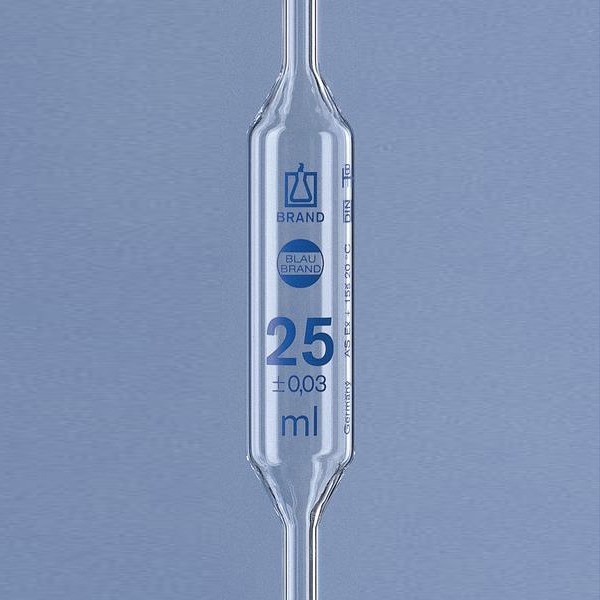 Brand普兰德 胖肚移液管单刻度 BLAUBRAND® AS级 1ml （29702）